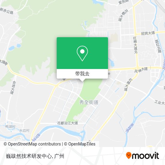 巍跋然技术研发中心地图