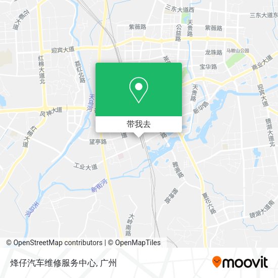 烽仔汽车维修服务中心地图