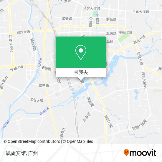 凯旋宾馆地图