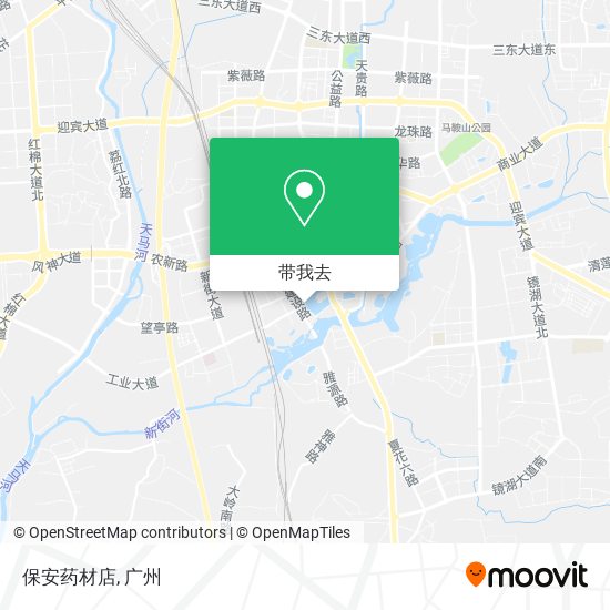 保安药材店地图