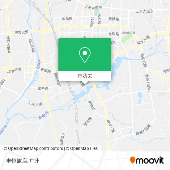 丰恒旅店地图