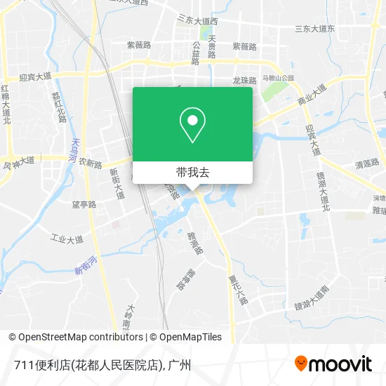 711便利店(花都人民医院店)地图