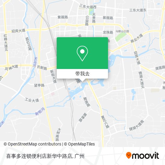 喜事多连锁便利店新华中路店地图