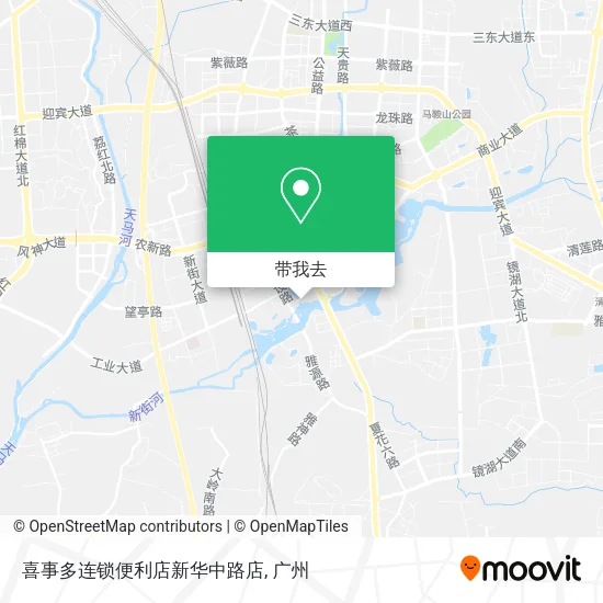 喜事多连锁便利店新华中路店地图