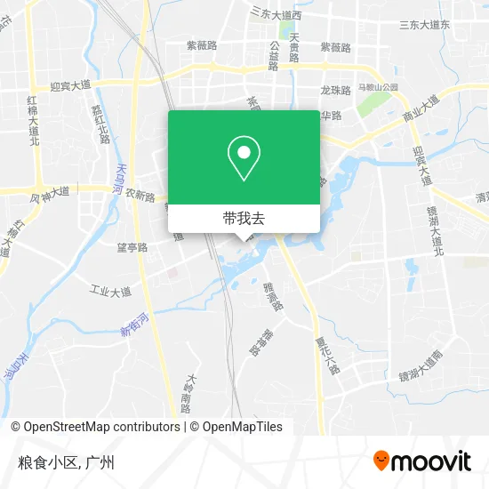 粮食小区地图