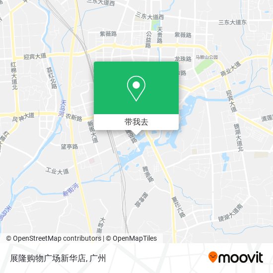 展隆购物广场新华店地图