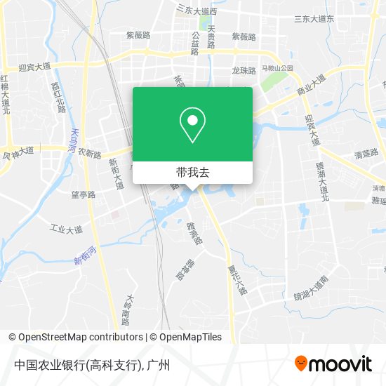 中国农业银行(高科支行)地图