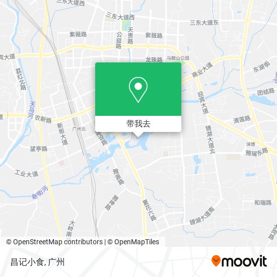 昌记小食地图