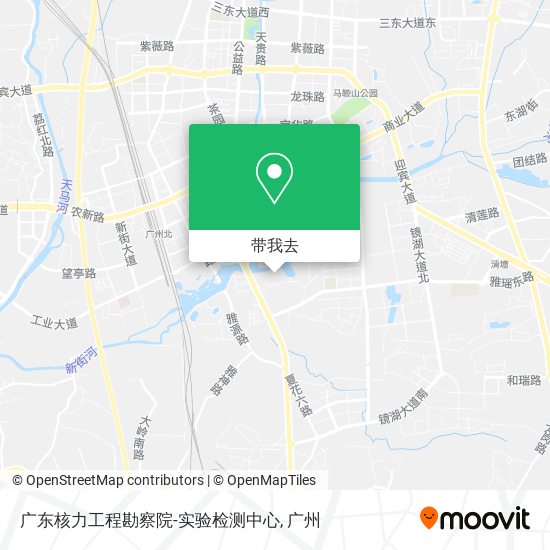 广东核力工程勘察院-实验检测中心地图