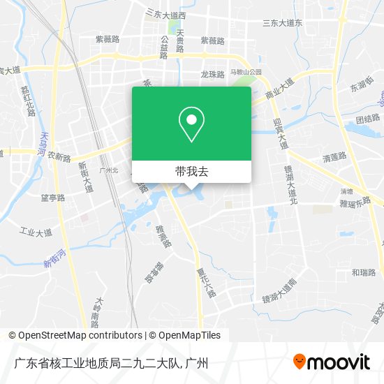 广东省核工业地质局二九二大队地图