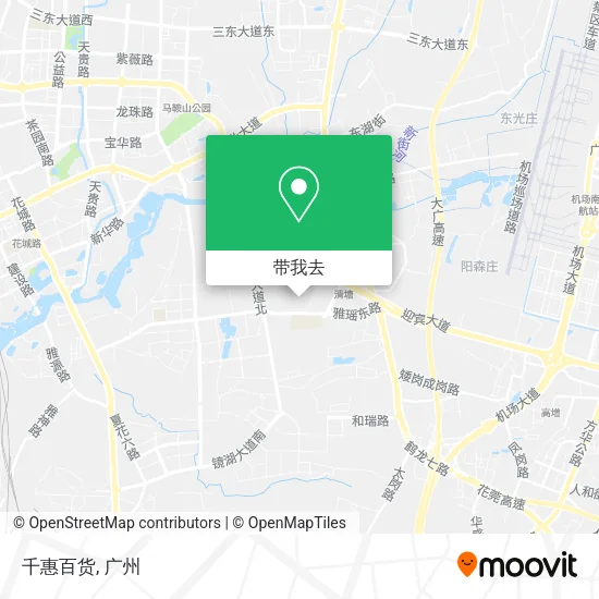 千惠百货地图