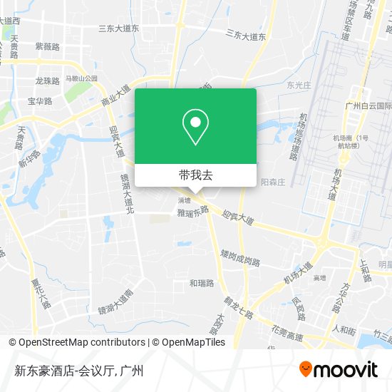 新东豪酒店-会议厅地图