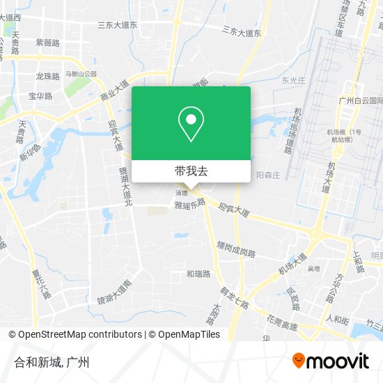 合和新城地图