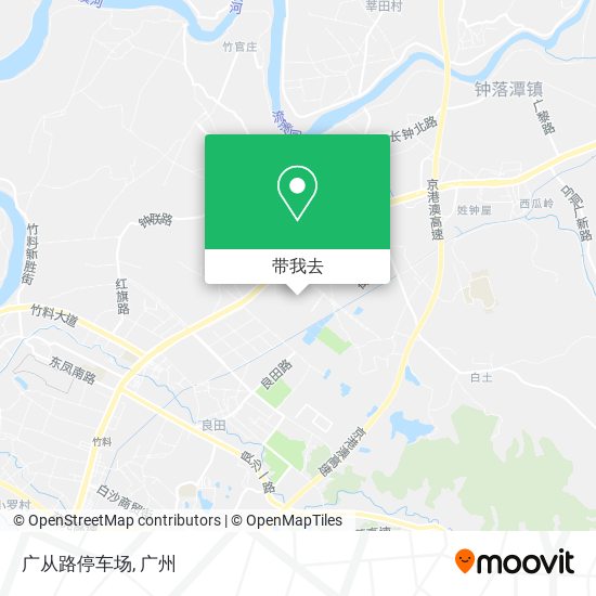 广从路停车场地图