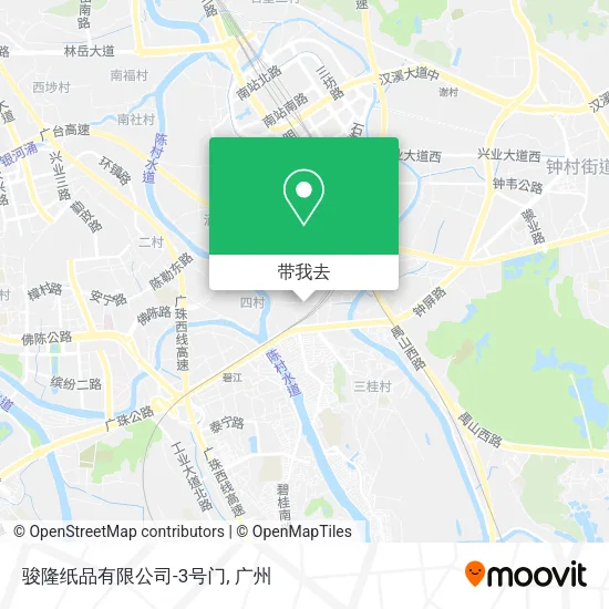 骏隆纸品有限公司-3号门地图