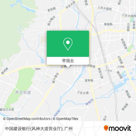 中国建设银行(风神大道营业厅)地图