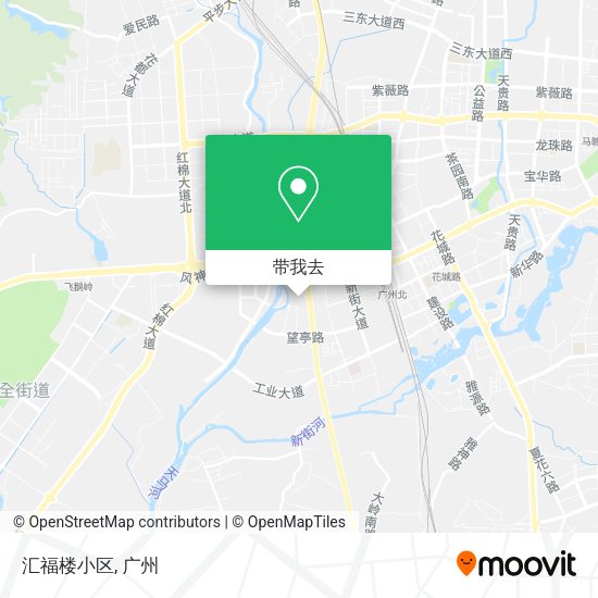 汇福楼小区地图