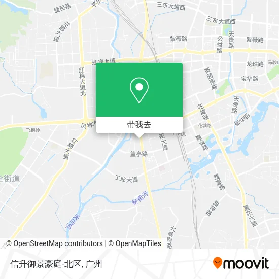 信升御景豪庭-北区地图