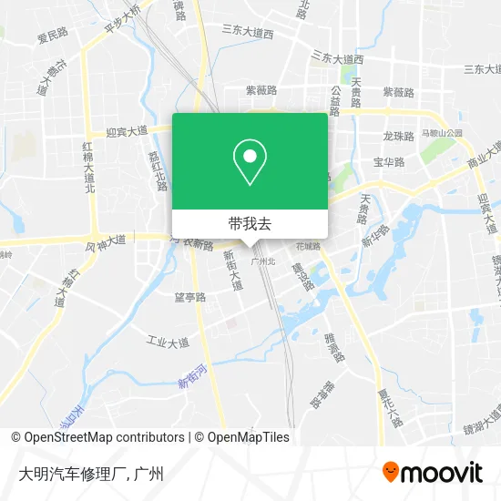 大明汽车修理厂地图