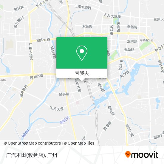 广汽本田(骏延店)地图