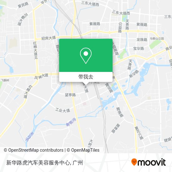 新华路虎汽车美容服务中心地图