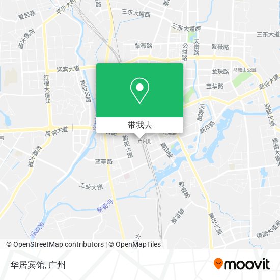 华居宾馆地图