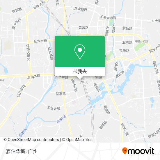 嘉信华庭地图