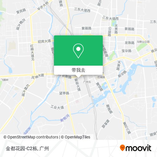 金都花园-C2栋地图
