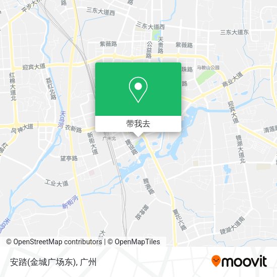 安踏(金城广场东)地图