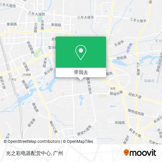 光之彩电器配货中心地图
