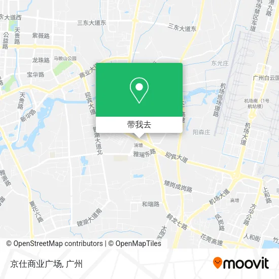 京仕商业广场地图