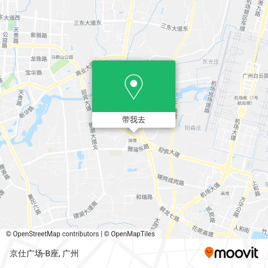 京仕广场-B座地图