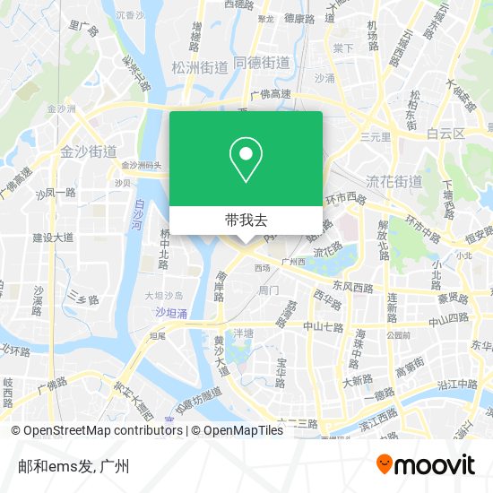 邮和ems发地图