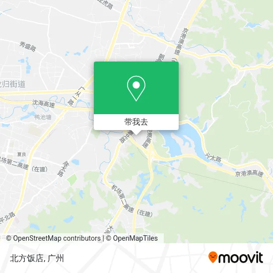 北方饭店地图