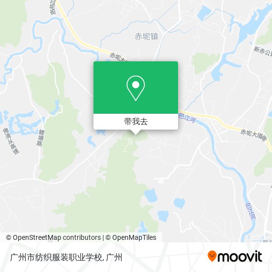 广州市纺织服装职业学校地图