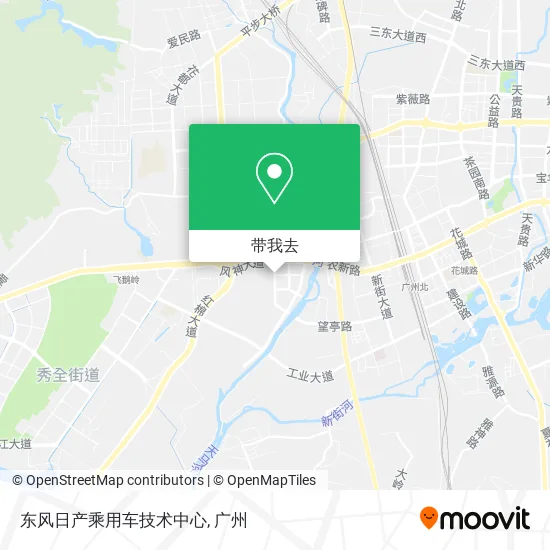 东风日产乘用车技术中心地图