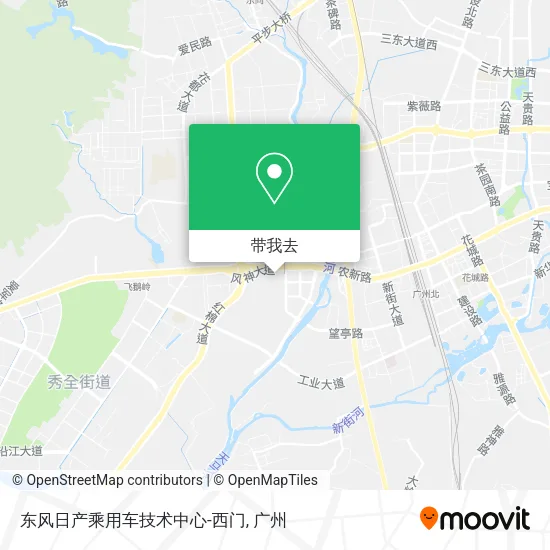 东风日产乘用车技术中心-西门地图