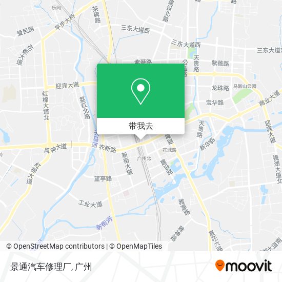 景通汽车修理厂地图