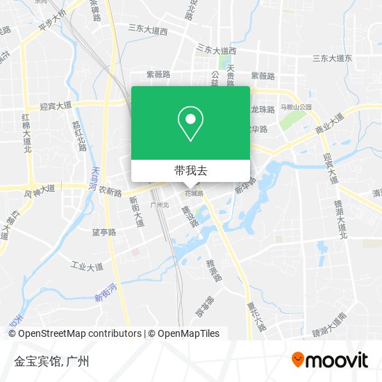 金宝宾馆地图