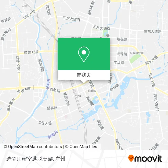 造梦师密室逃脱桌游地图