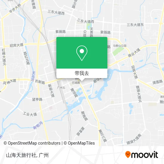 山海天旅行社地图