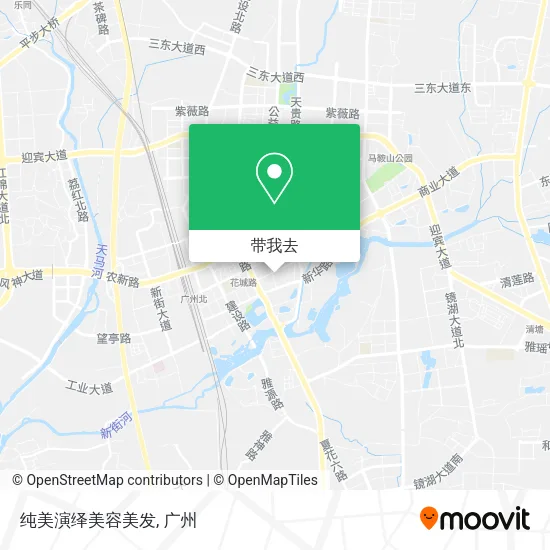 纯美演绎美容美发地图