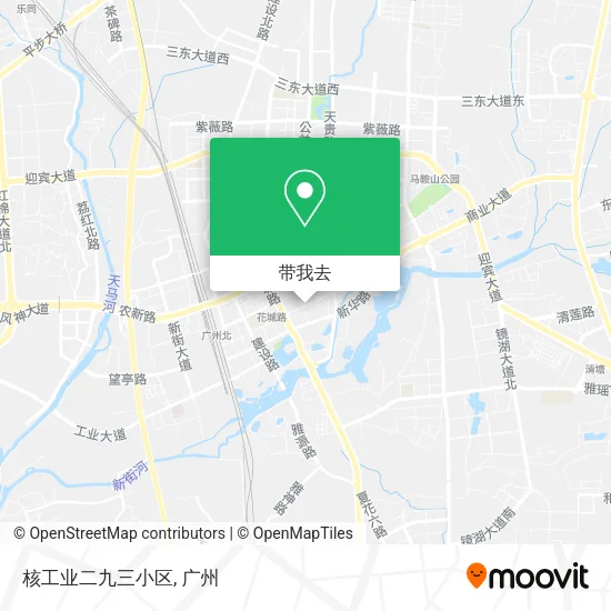 核工业二九三小区地图