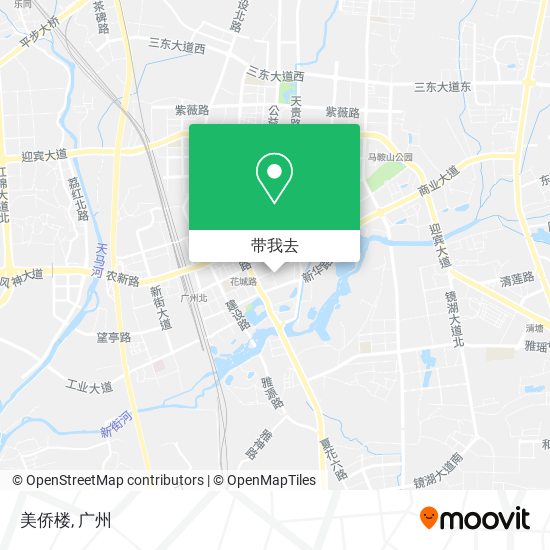 美侨楼地图