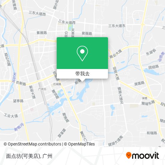 面点坊(可美店)地图