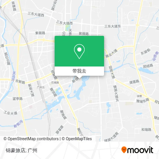 锦豪旅店地图