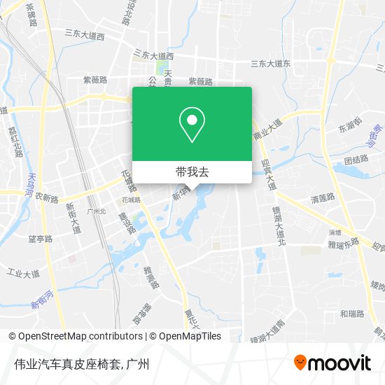 伟业汽车真皮座椅套地图