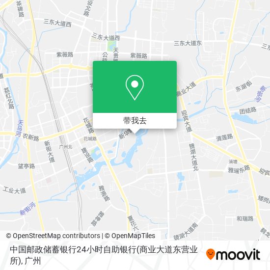 中国邮政储蓄银行24小时自助银行(商业大道东营业所)地图
