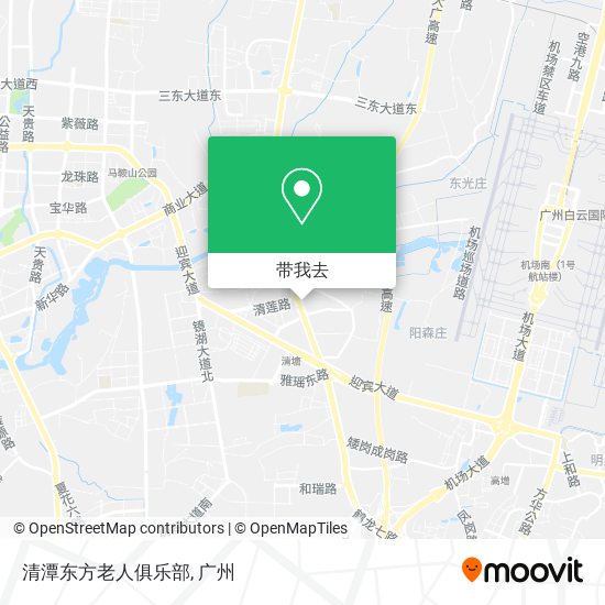 清潭东方老人俱乐部地图