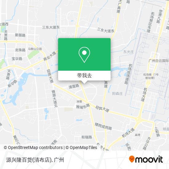 源兴隆百货(清布店)地图